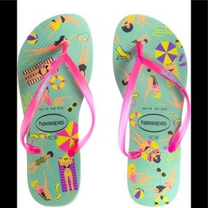 Havaianas Blue People Flip Flops